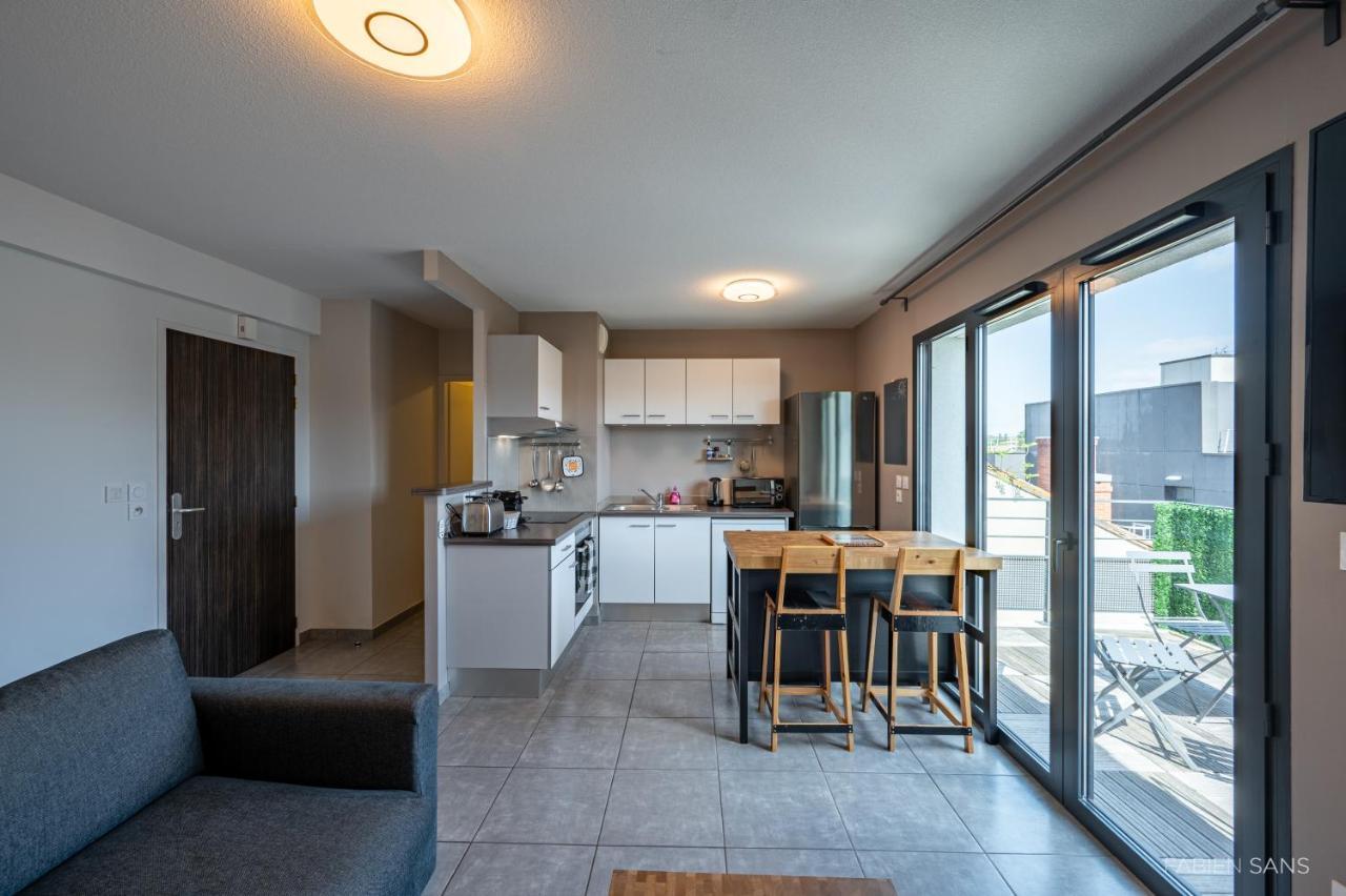 Le Saint Exupery - T3 Centre Ville Avec Balcon + Parking Gratuit Toulouse Eksteriør billede