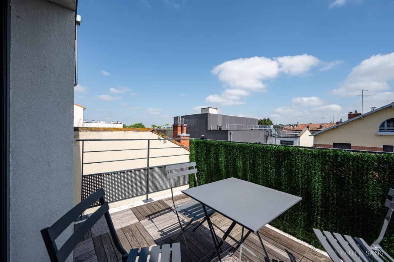 Le Saint Exupery - T3 Centre Ville Avec Balcon + Parking Gratuit Toulouse Eksteriør billede